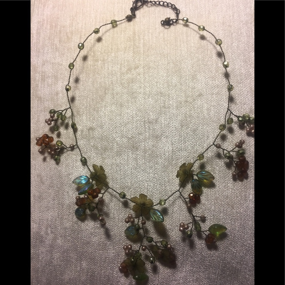 Handmade beautiful wire necklace